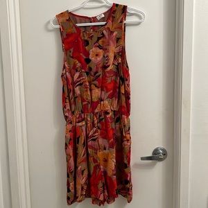 Wilfred Silk Patterned Shorts One-Piece